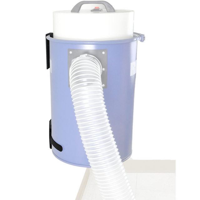 Rikon 63-110 Dust Extractor 12 Gallon Capacity w/ Wall Mount - hookup