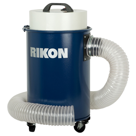 Rikon 63-110 Gallon Dust Extractor - with Mobility Kit