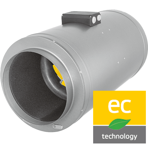 Ruck Air Movement 10-In. S-Prime EVO EC 1271 CFM Mixed Flow Inline Duct Fan - Main