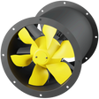 Ruck Air Movement 16 inch EC 5238 CFM Axialine Tubeaxial Fan - Main