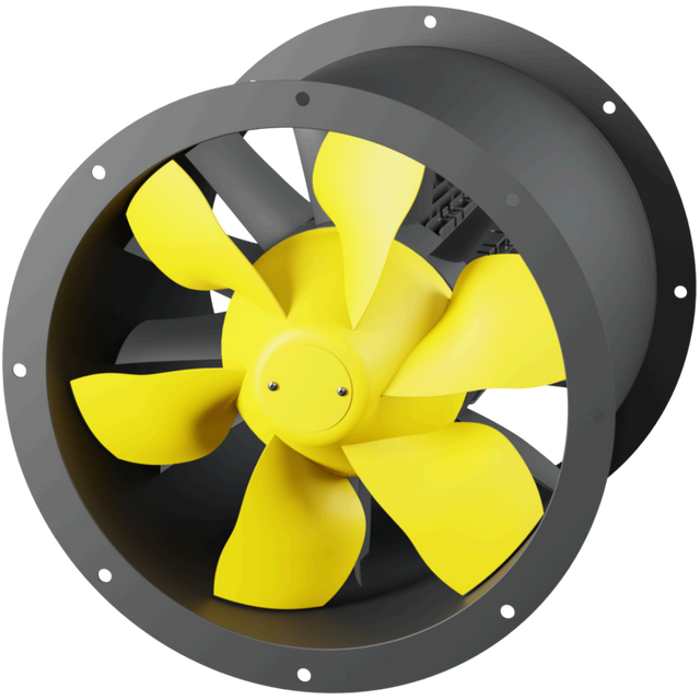 Ruck Air Movement 18 inch EC 6569 CFM Axialine Tubeaxial Fan - Main