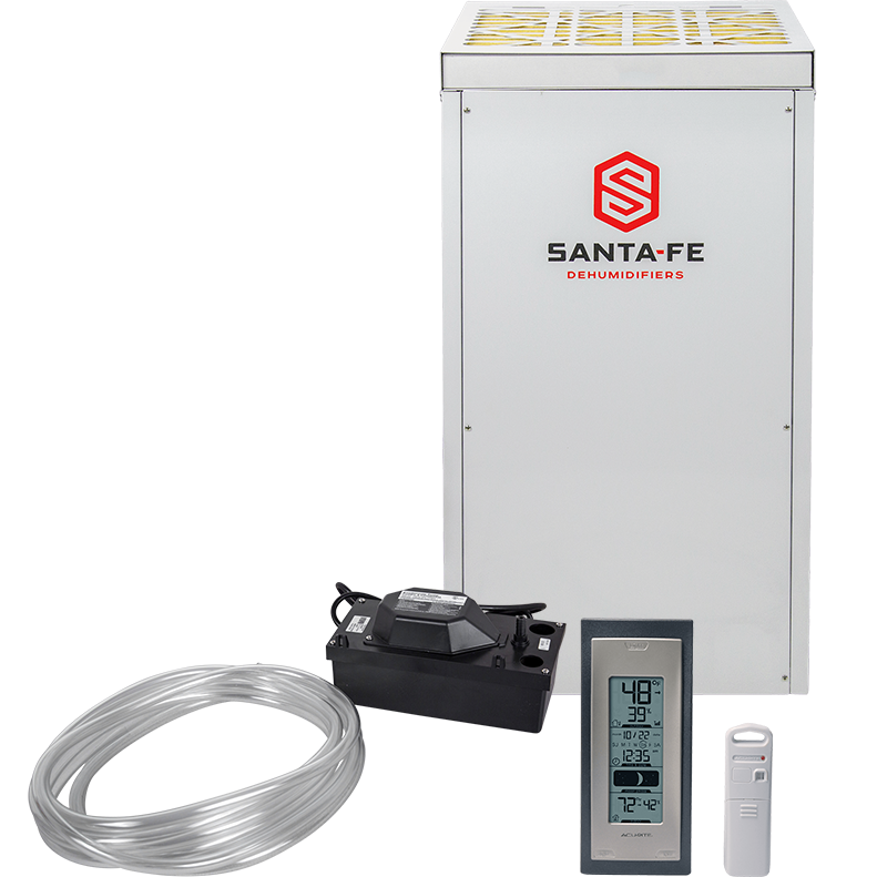 Santa Fe Classic Dehumidifier Healthy Basement Package
