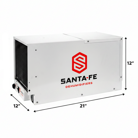 Santa Fe Compact 70 Dehumidifier - angle
