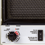 Santa Fe Compact 70 Dehumidifier - controls