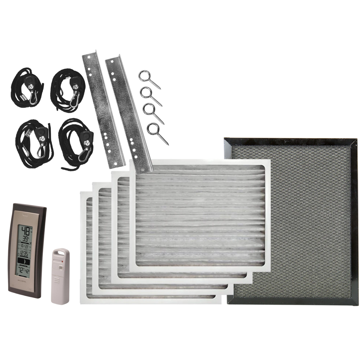 Santa Fe Compact70 Dehumidifier Crawlspace Installation Package - Sylvane