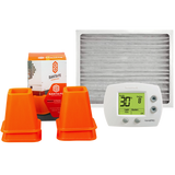 Santa Fe Oasis105 Dehumidifier Basement Installation Package - Main