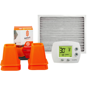 Santa Fe Oasis105 Dehumidifier Basement Installation Package - Main