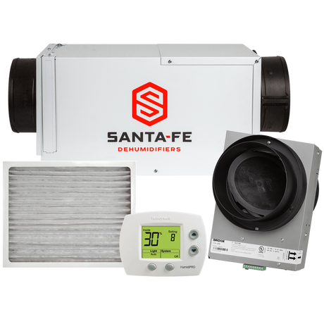 Santa Fe Ultra70 70-Pint Ventilating Dehumidifier + Fresh Air Package - Main