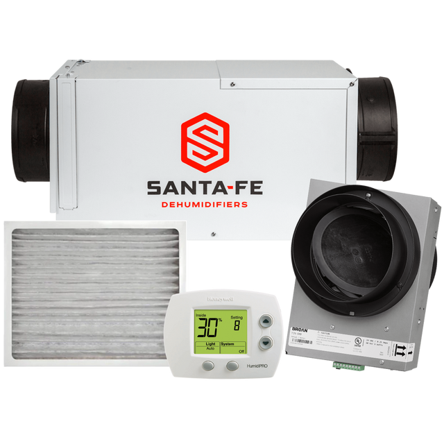Santa Fe Ultra70 70-Pint Ventilating Dehumidifier + Fresh Air Package - Main