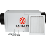 The Santa Fe Ultra70 comes with a MERV-13 air filter and four stabilizing feet.