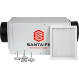 The Santa Fe Ultra70 comes with a MERV-13 air filter and four stabilizing feet.