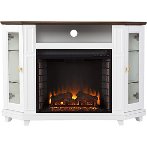 Southern Enterprises Dilvon Electric Fireplace TV Stand