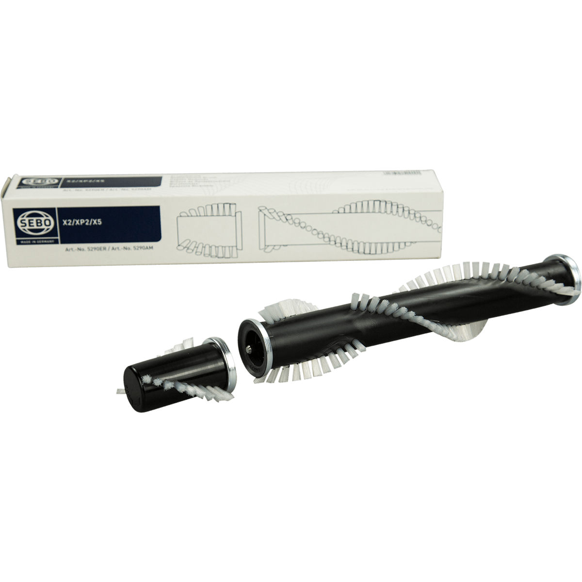 SEBO 5290AM Brush Roller Set for X5 Vacuum