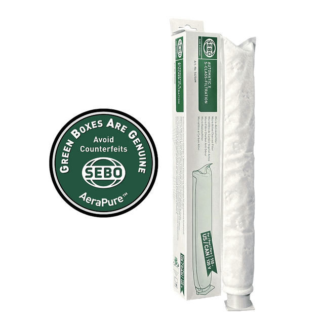 SEBO 5425AM Anti-Odor Charcoal Microfilter for the X and G Series Vacuums