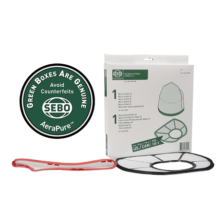 SEBO 8191AM Filter Set - D-Series
