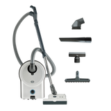 SEBO AIRBELT D4 Premium Canister Vacuum with Parquet Brush - w/ Accessories