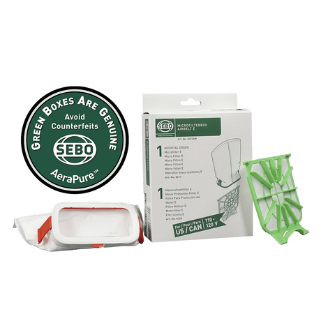SEBO Airbelt E Miccrofilter Box Set - 8322AM