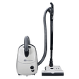 SEBO AIRBELT E3 Premium Canister Vacuum with Dual-Control Handle and Commercial-Quality ET-1 Electric Powerhead - White