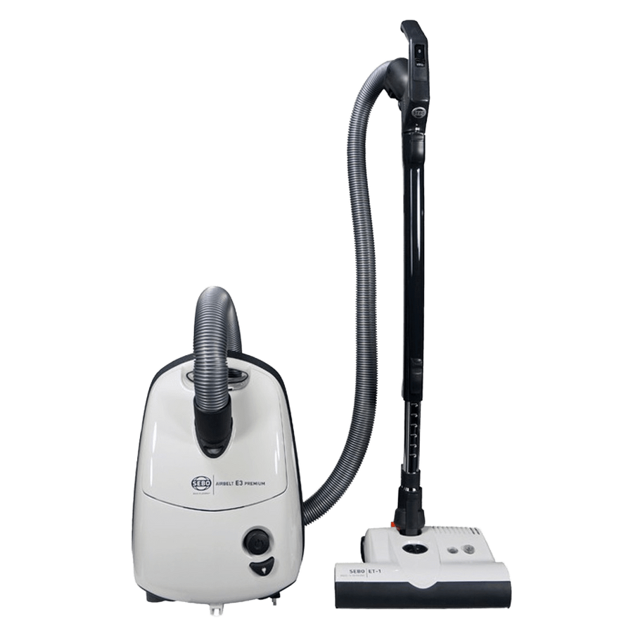 SEBO Airbelt E3 Premium Dual Control Handle Canister Vacuum