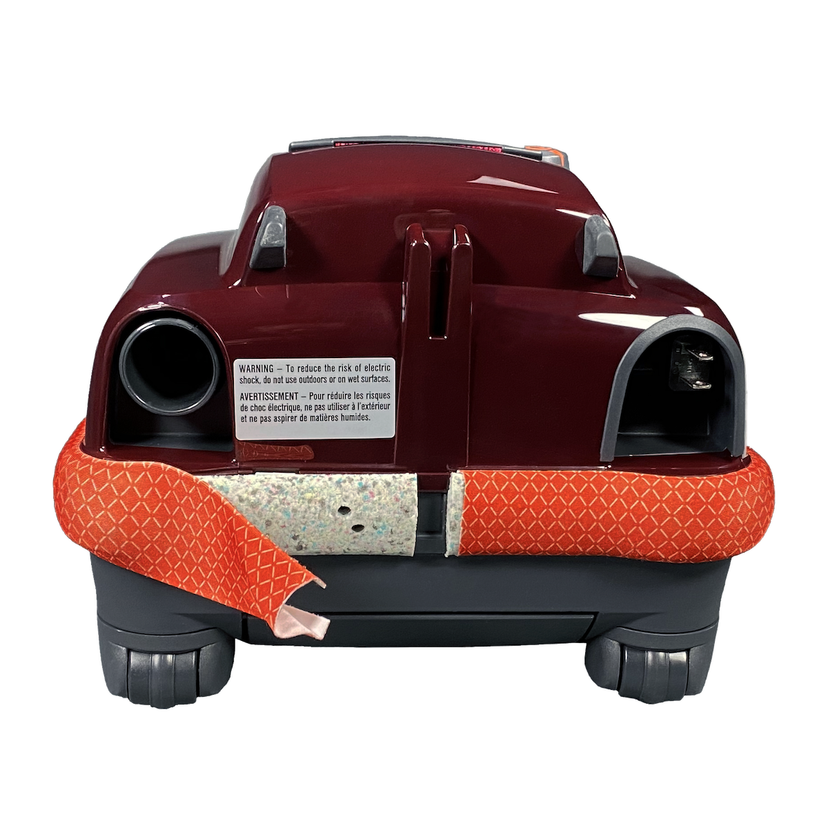 SEBO AIRBELT K2 Canister Vacuum Black Cherry - Red