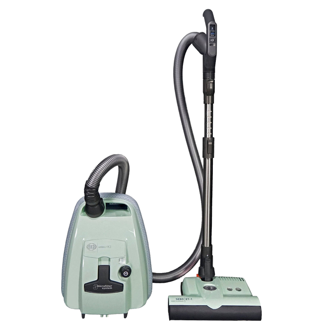SEBO AIRBELT K3 Premium Canister Vacuum Cleaner - Pastel Mint