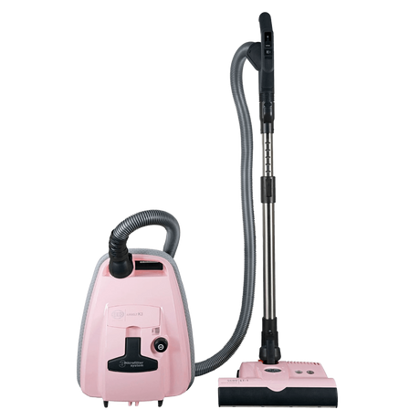 SEBO AIRBELT K3 Premium Canister Vacuum Cleaner - Pastel Pink