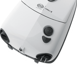 SEBO Airbelt E1 Kombi Canister Vacuum Cleaner - 25-ft. power cord automatically rewinds.