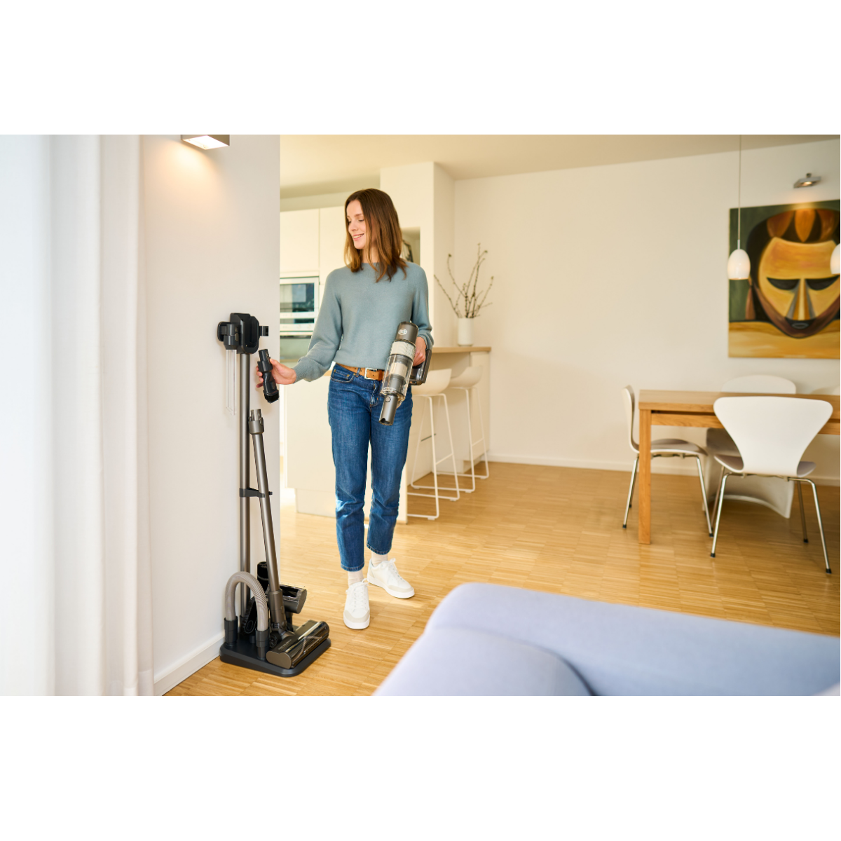 SEBO Balance A1 Cordless Stick Vacuum - Lifestyle 7