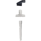 SEBO Essential G5 Upright Vacuum Cleaner - On-board tools include dusting brush, crevice tool, and upholstery nozzle