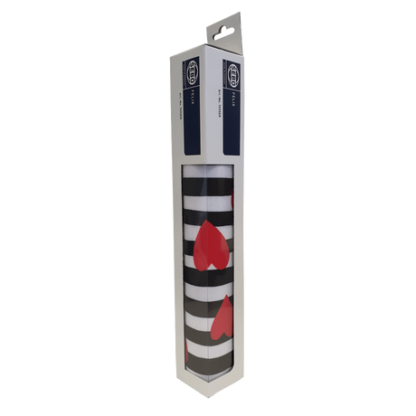 SEBO Exhaust Microfilter for Felix Upright Vacuum - Black/White/Red Hearts 