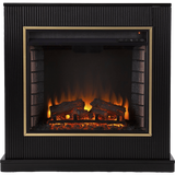 Southern Enterprises Crittenly Contemporary Electric Fireplace