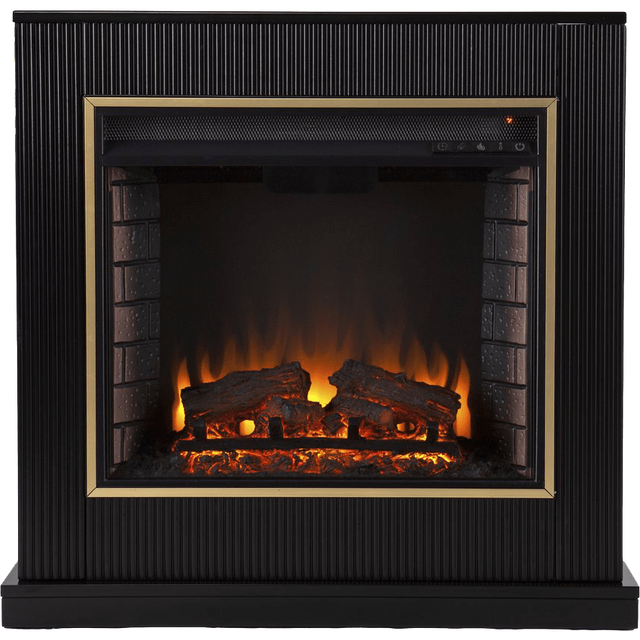 Southern Enterprises Crittenly Contemporary Electric Fireplace