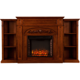 Southern Enterprises (SEI) Chantilly Fireplace with Bookcases