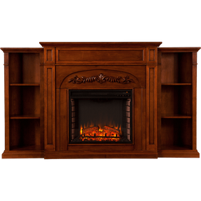 Southern Enterprises (SEI) Chantilly Fireplace with Bookcases