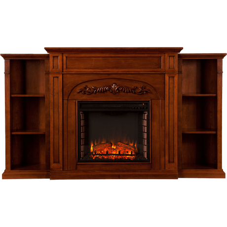 Southern Enterprises (SEI) Chantilly Fireplace with Bookcases