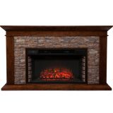 Southern Enterprises (SEI) Canyon Heights Simulated Stone Fireplace