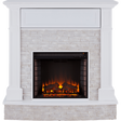 Southern Enterprises Jacksdale Faux Stone Media Fireplace