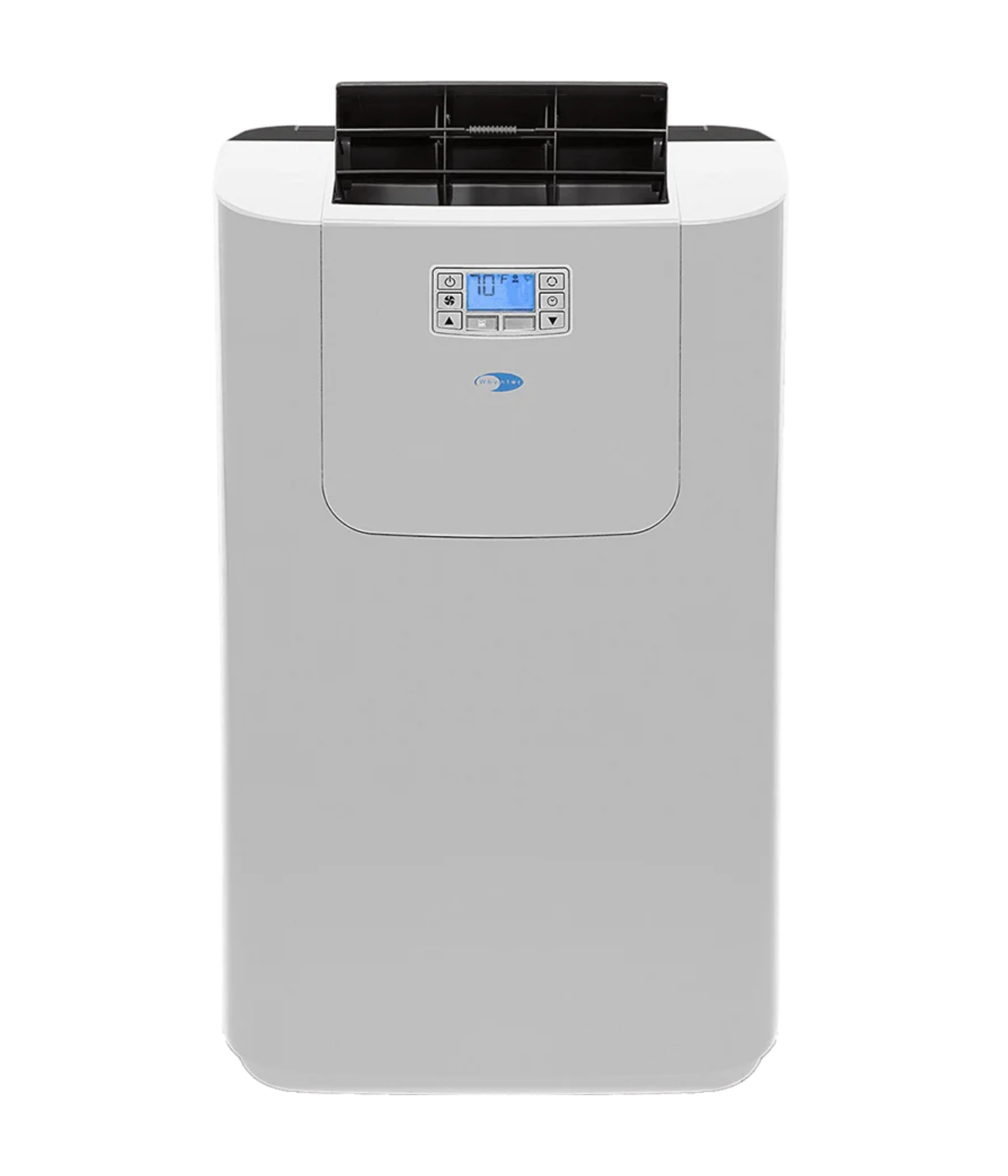 Fully Self-Evaporative portable ACs are models that can evaporate the condensation created by the cooling process through their exhaust hose. Various proprietary technologies have been developed by manufacturers to accomplish this. This feature makes operation of these portable ACs simpler for the home owner since they don't require constant draining or oversight.