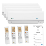Senville 36,000 BTU Quad Zone Mini Split Heat Pump w/ Wi-Fi