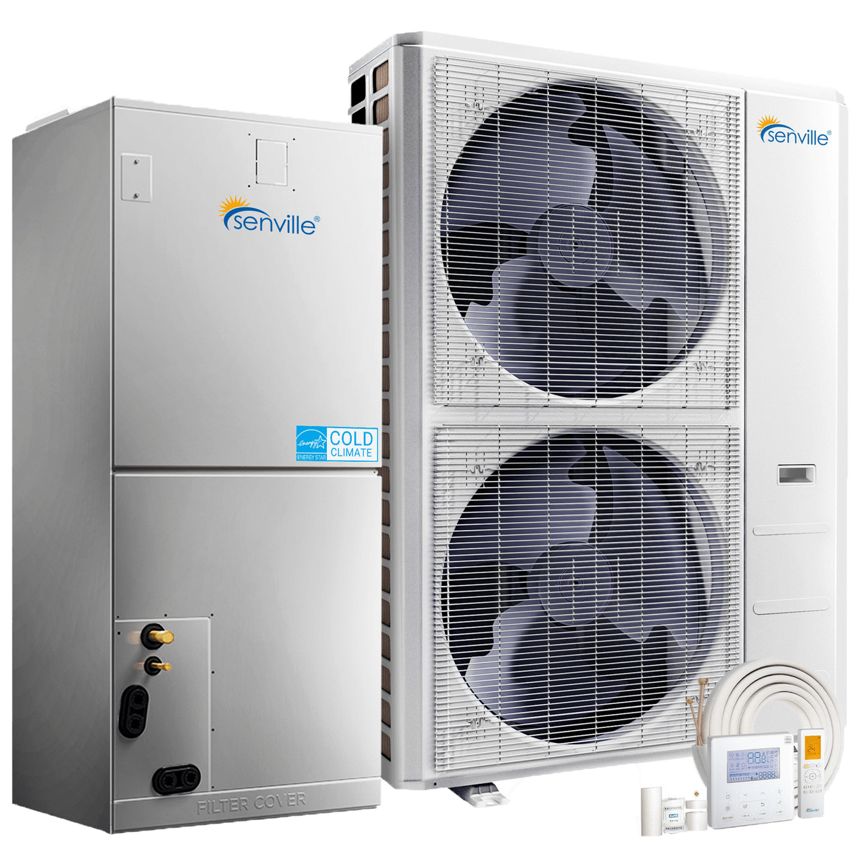 Senville 48,000 BTU 4 Ton Central Split Ducted System w/ Inverter & Heat Pump 