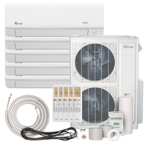 Senville 48,000 BTU Five-Zone Mini Split Heat Pump