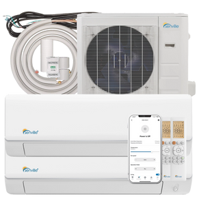 Senville 28,000 BTU Dual Zone Mini Split Heat Pump - Main
