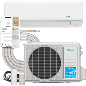 Senville Aura 33,000 BTU Mini Split Arctic Heat Pump w/ Wi-Fi