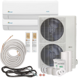 Senville Aura 48,000 BTU Dual Zone Mini Split Heat Pump - Main