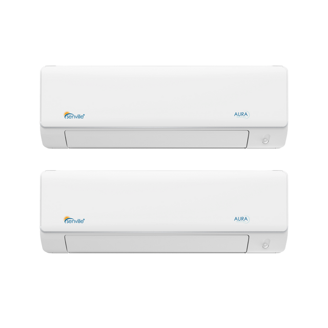 Senville Aura  Dual Zone Mini Split Heat Pump