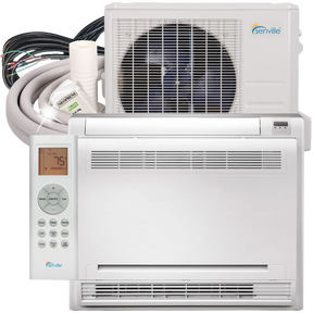 Senville Aura Floor Mounted 12k-24k BTU Mini Split Heat Pump - Main