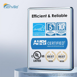 Senville Aura Mini Split Heat Pump w/Wi-Fi - Infographic 6