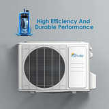 Senville Leto Mini Split Heat Pump w/ Wi-Fi - Infographic 4