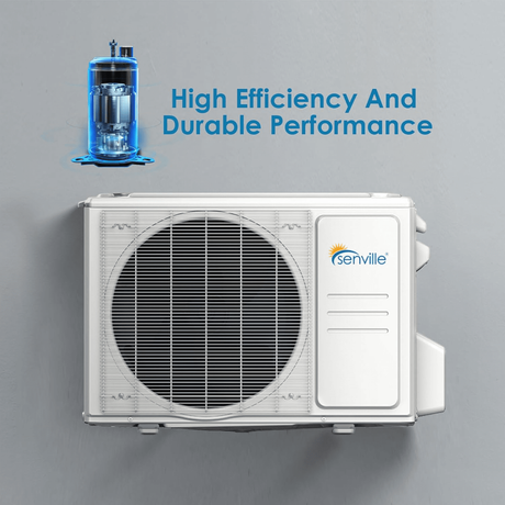 Senville Leto Mini Split Heat Pump w/ Wi-Fi - Infographic 4
