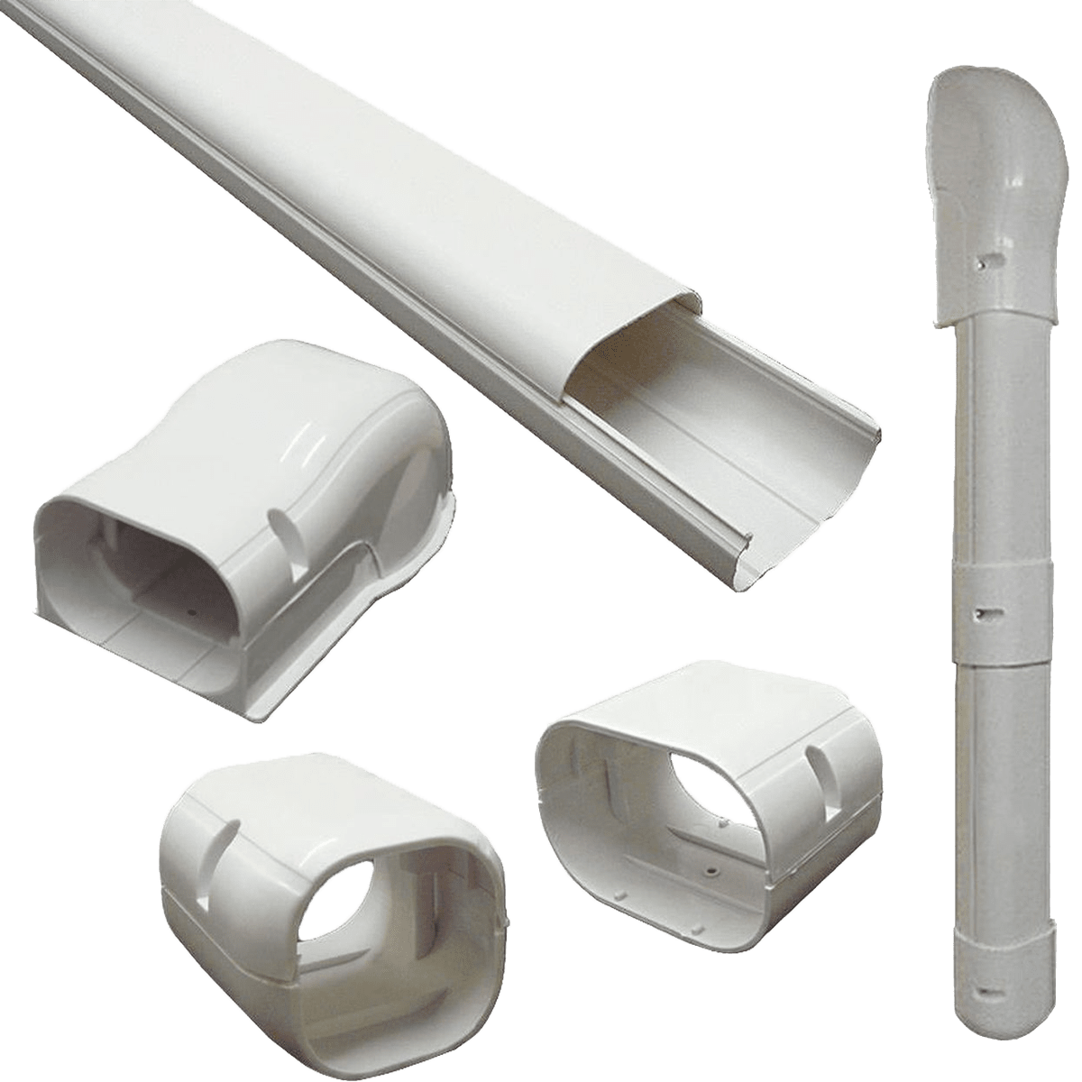 Senville Line Set Cover Kit for Mini Split Air Conditioners